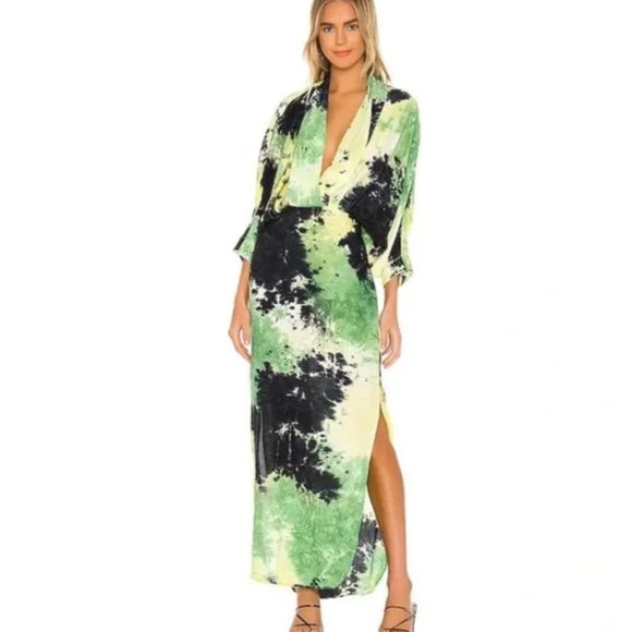 SWF Dresses & Skirts - SWF Tie Dye Maxi Dress in Spell Boho Gypsy Revolve Size Small